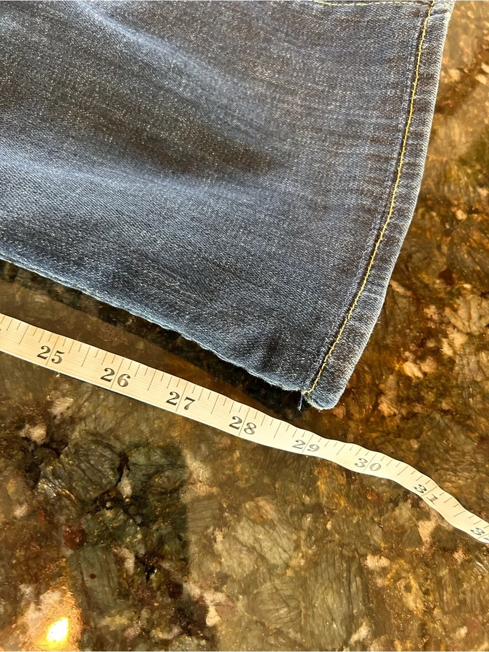 Hudson Low Rise Flare Leg Dark Wash Jeans SZ 27. Y2K. Made in Mexico. Classic - Picture 9 of 13